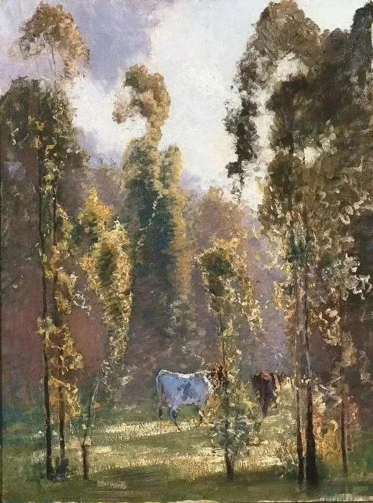 澳大利亚印象派大师油画风景艺术家： Elioth Gruner (1882-19
