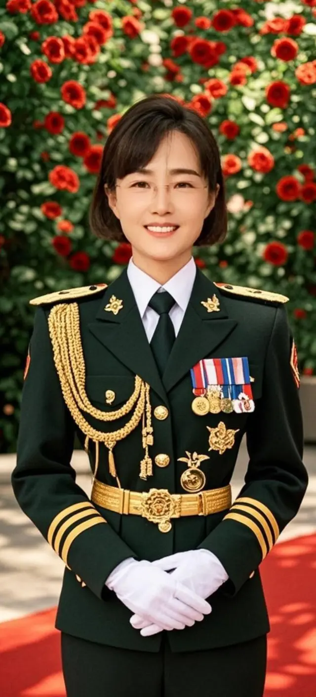 AI戎装风采 上热门