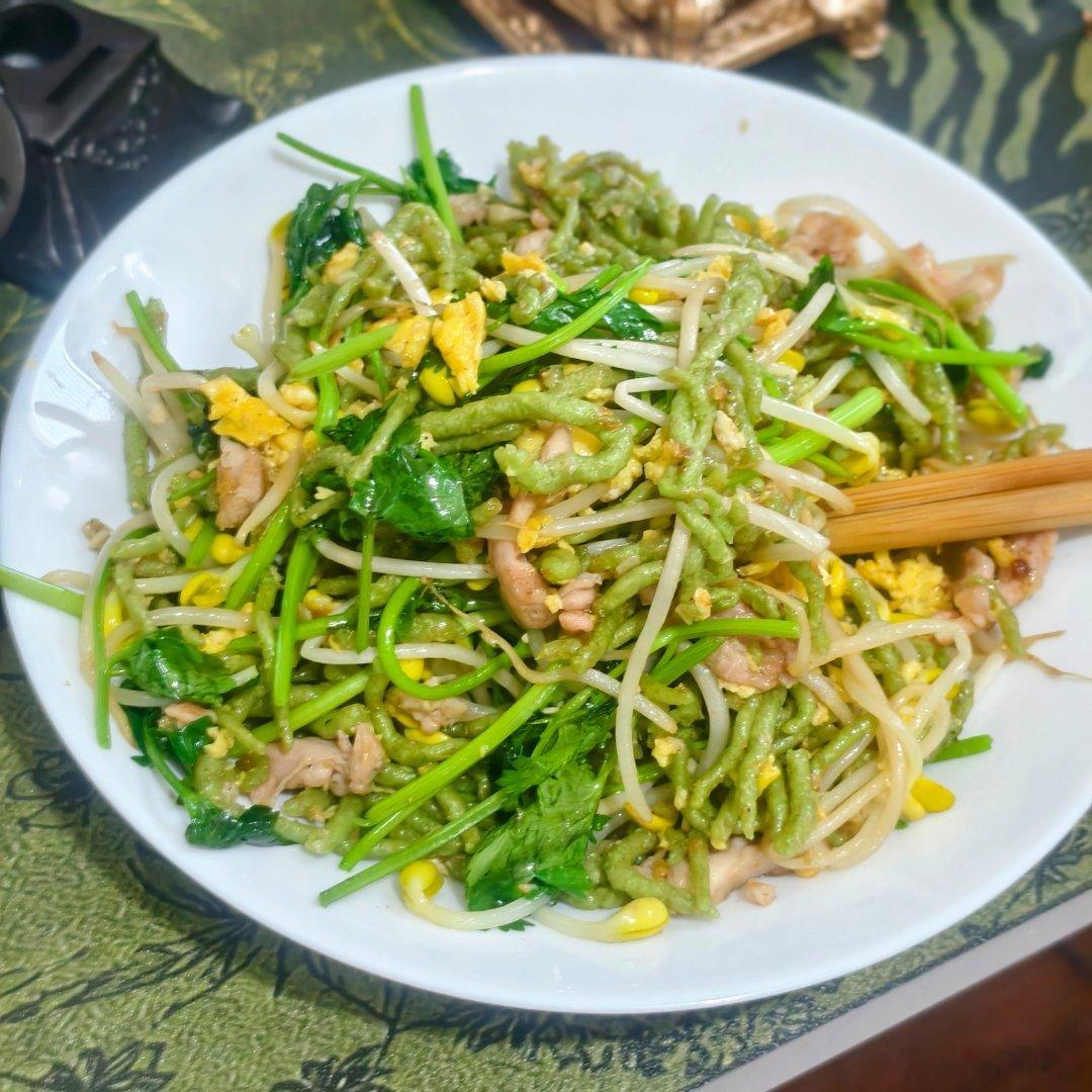 河南的碾转还挺好吃的还很健康 