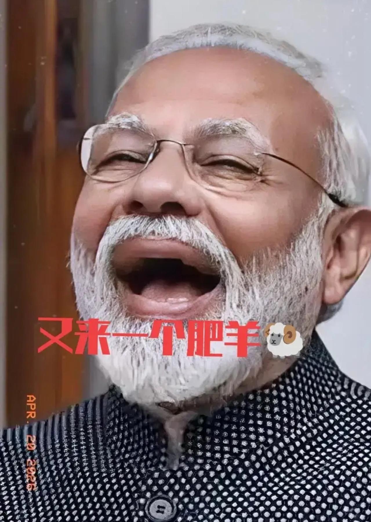 韩国传来消息！4月20日，韩国总统李在明在印度新德里与印度总理莫迪握手，一纸联合