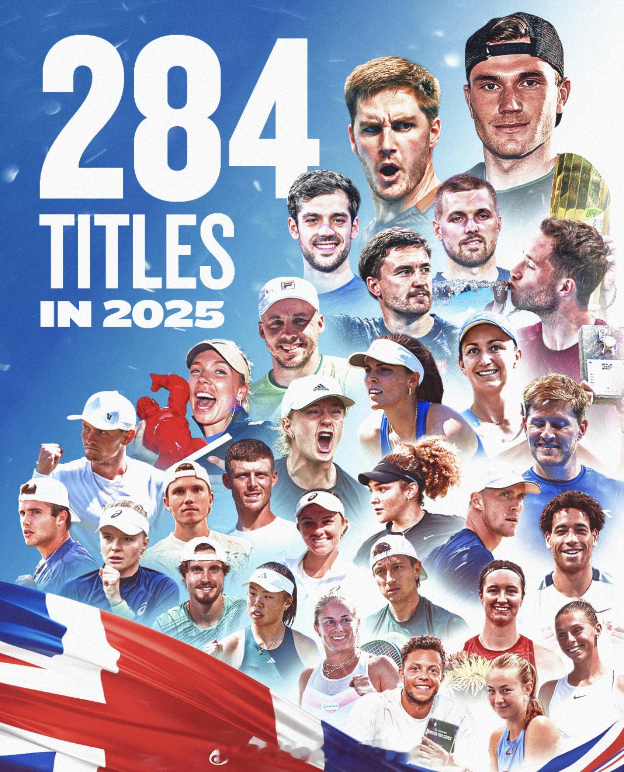 【2025英国网球战绩盘点 🎾】巡回赛场上辉煌的一年！今年共有100名英国选手