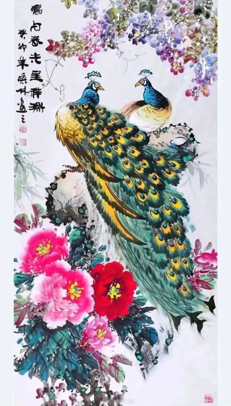 国家一级美术师、国画家高晓林作品欣赏遇见艺术绘画绘画参考