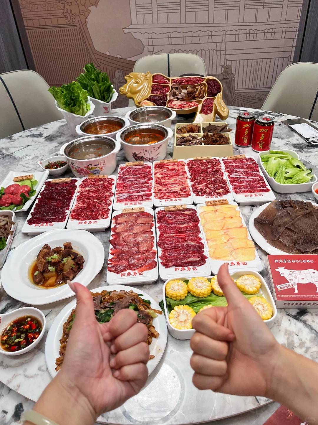 汕头的牛肉火锅…又见世面了👀