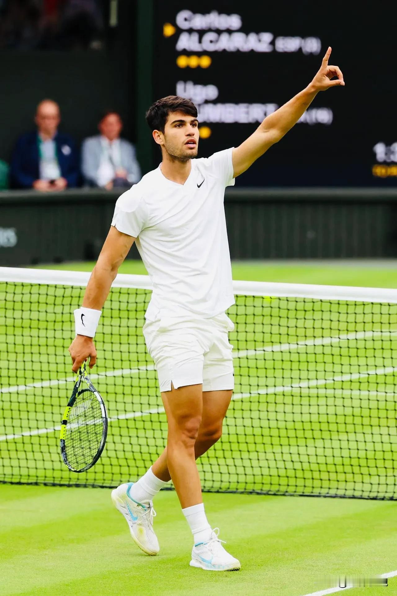 卫冕冠军阿尔卡拉斯晋级温网男单八强！男单1/8决赛中，3号种子🇪🇸阿杜卡拉斯