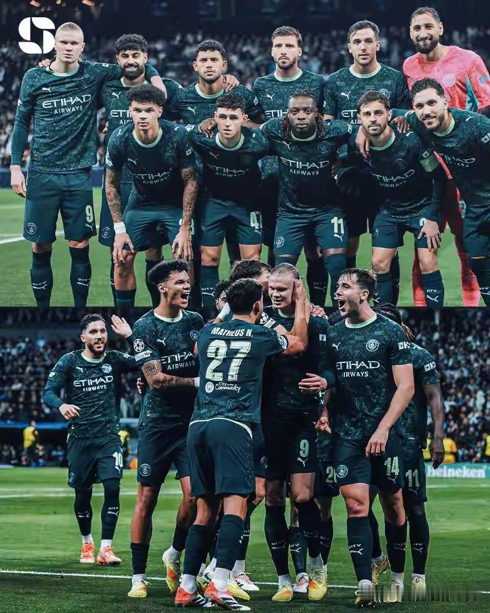 欧冠曼城客场2-1击败皇家马德里，自瓜迪奥拉执教曼城以来，曼城是唯一欧冠客场多次