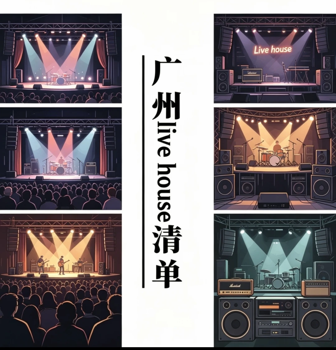谁说广州没有夜生活！live house合集在这里