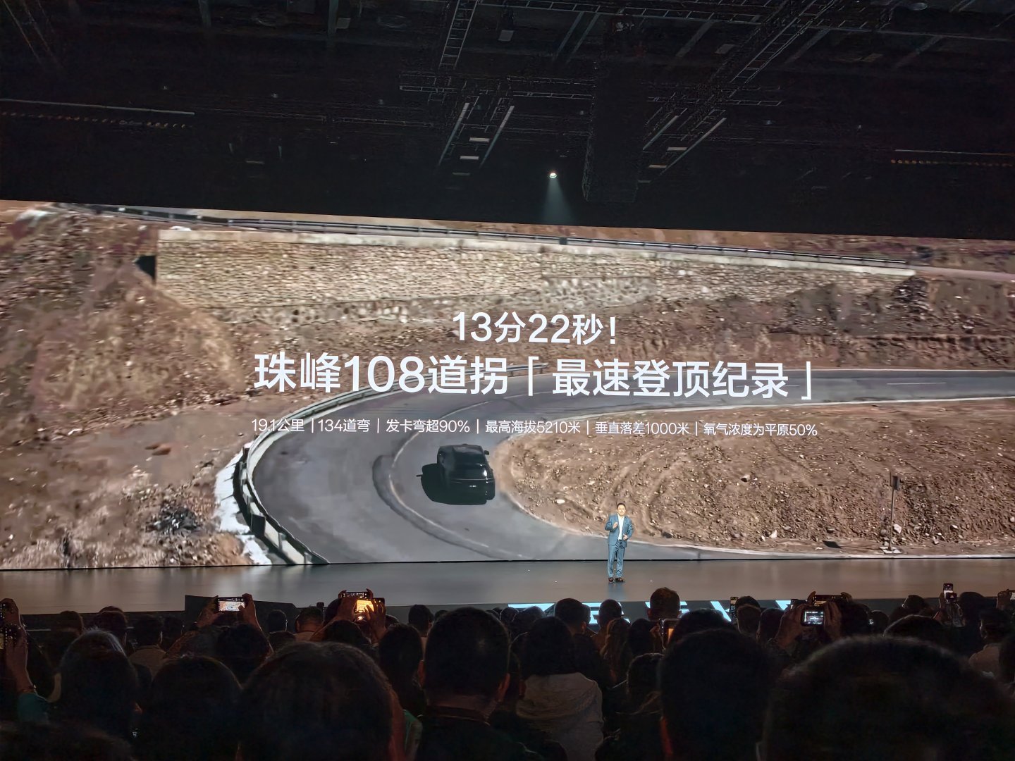 极氪8X13分22秒！有一说一，极氪这个珠峰108道拐“最速登顶记录”有点东西啊