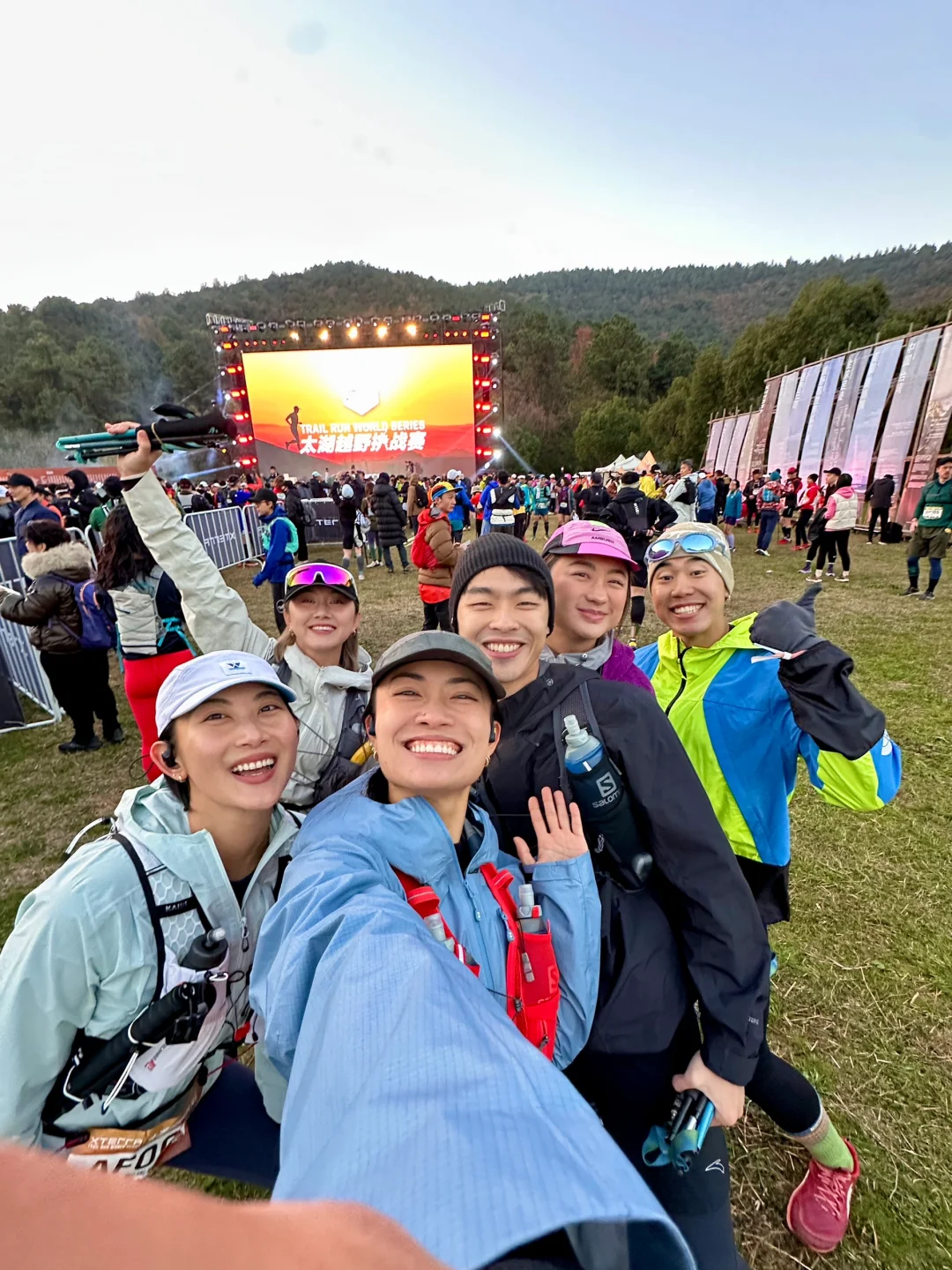 麻辣铝兵首野50km⛰️大家终点见‼️