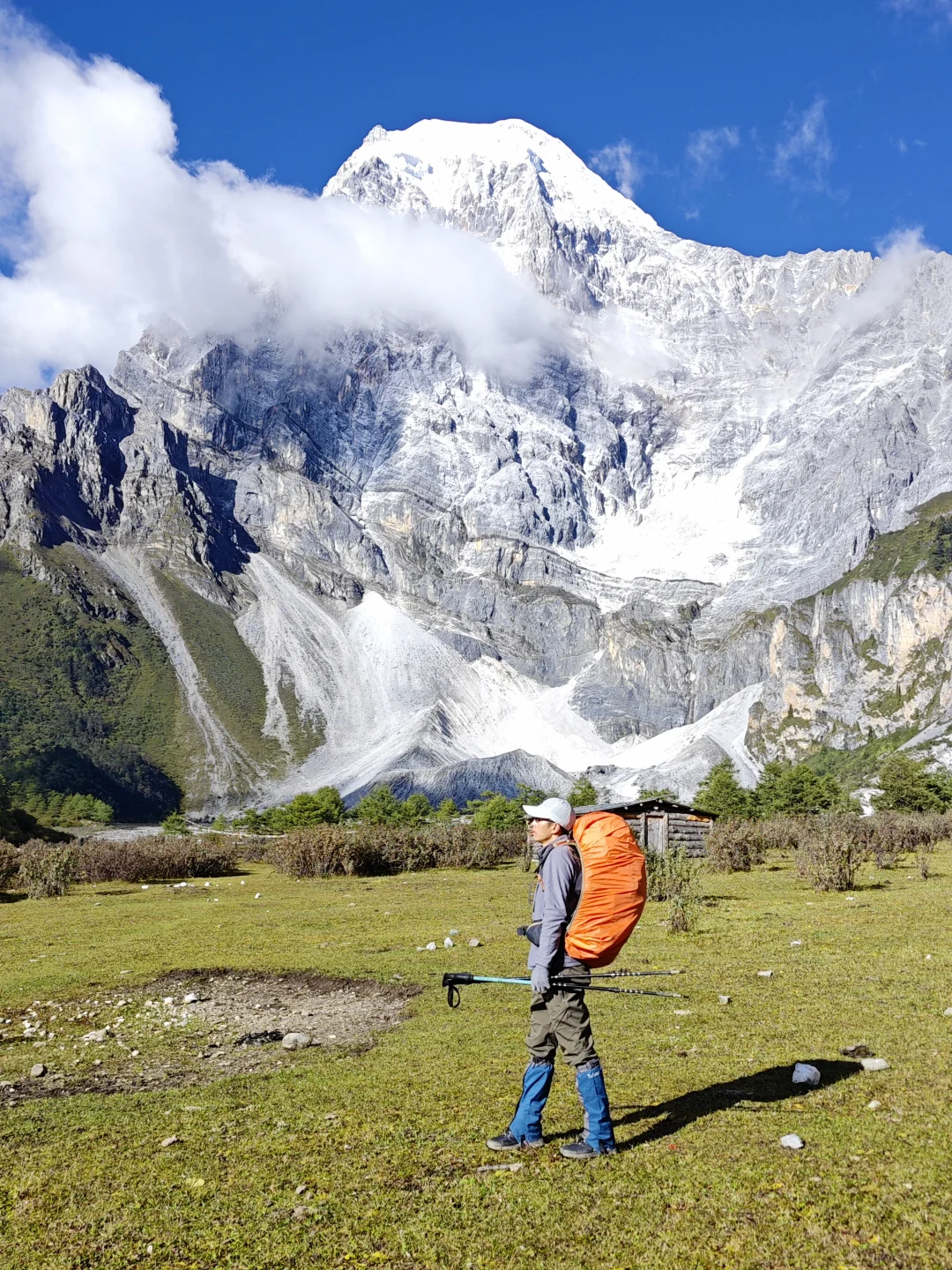 寻物启事：格聂下则通村丢失了我的登山杖