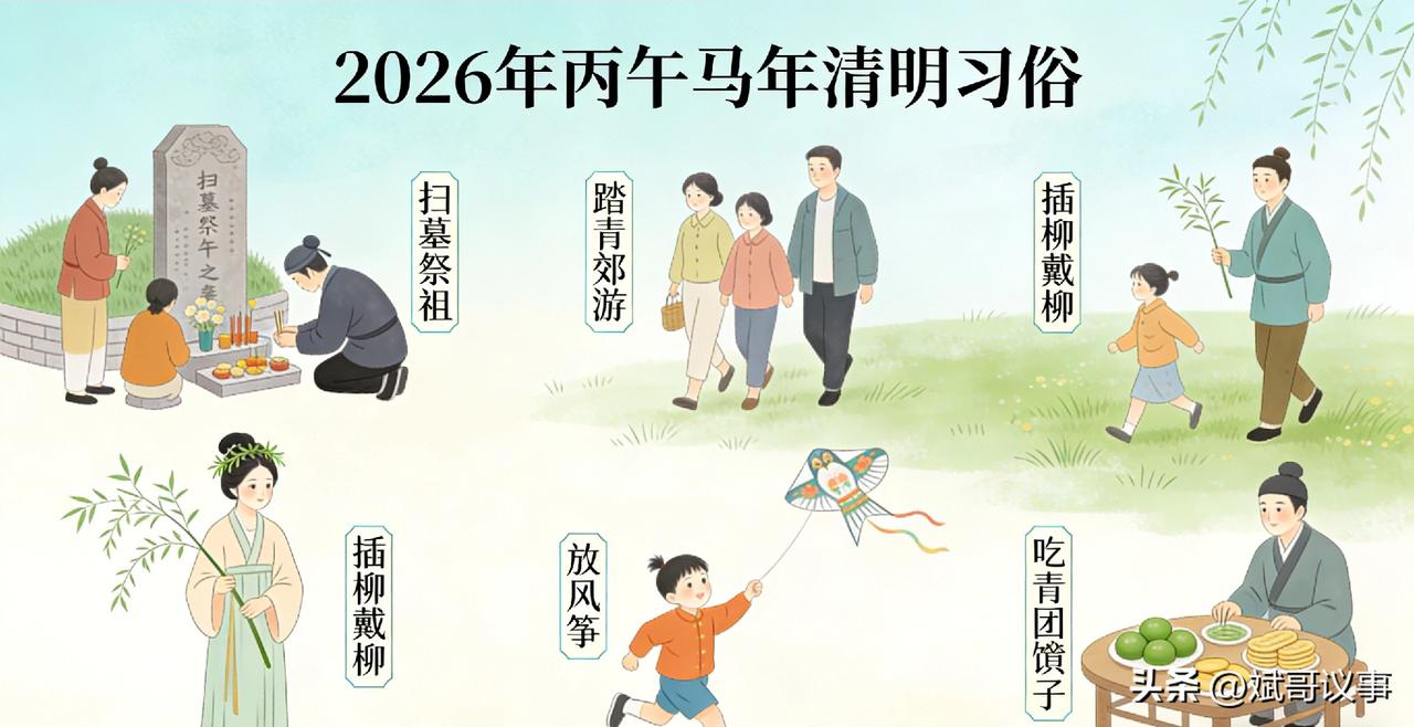 4月5日清明到，这些老规矩请记牢！今年60年一遇，有点不一般

马上就到4月5日