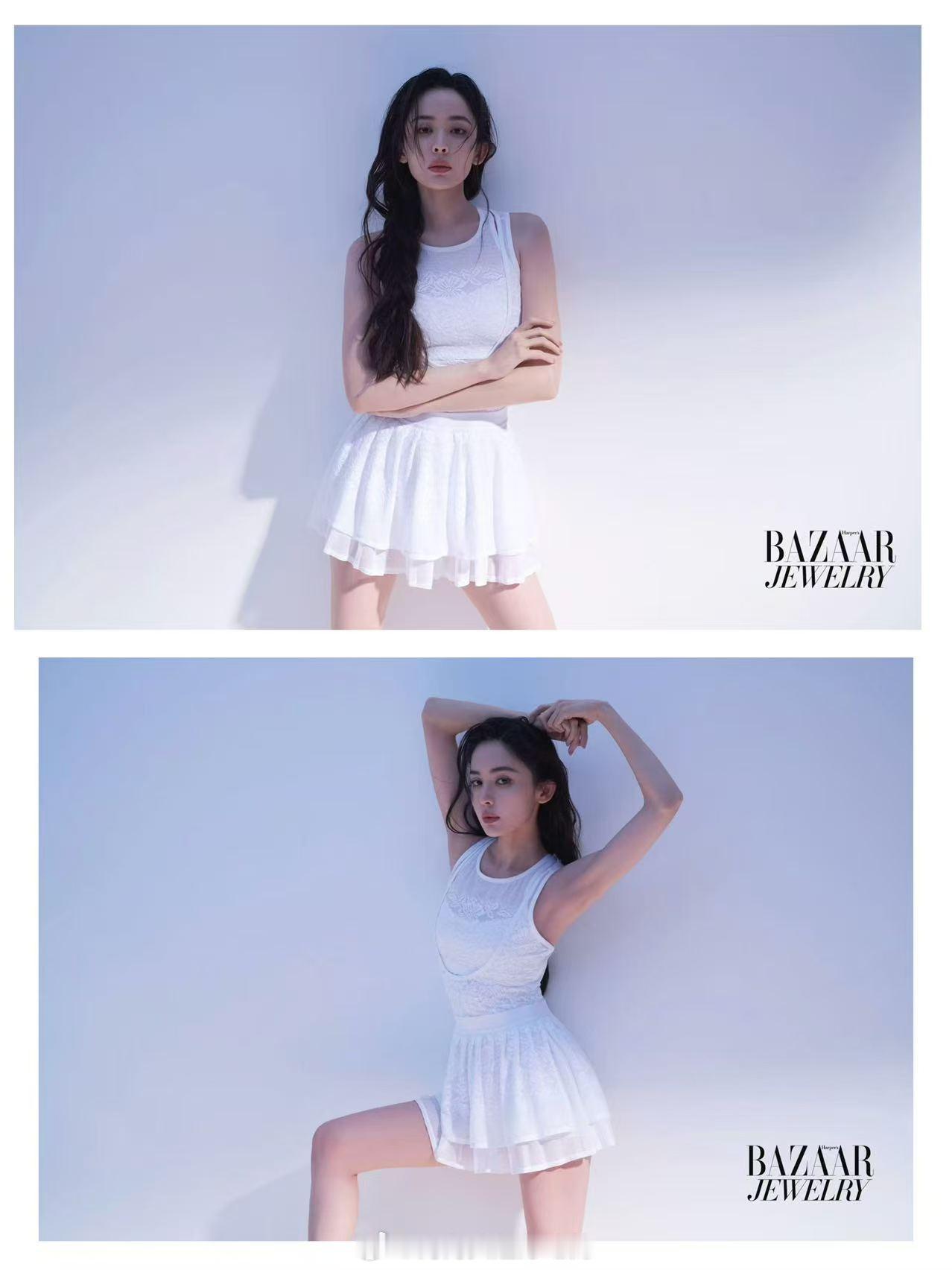 古力娜扎《Harper’s Bazaar Jewelry》6月刊内页新鲜释出，上