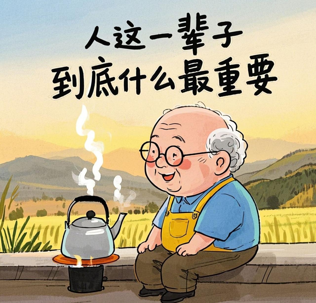 人是为了活着本身而活着的，而不是为了活着之外的任何事物所活着。
健康活着才是最重