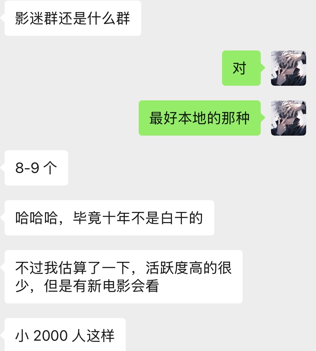 得闲谨制有想送云包场但是不知道送给谁的，我这有影迷群，比找营销号抽奖效果好，更高