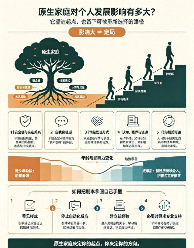 原生家庭对个人发展影响有多大？