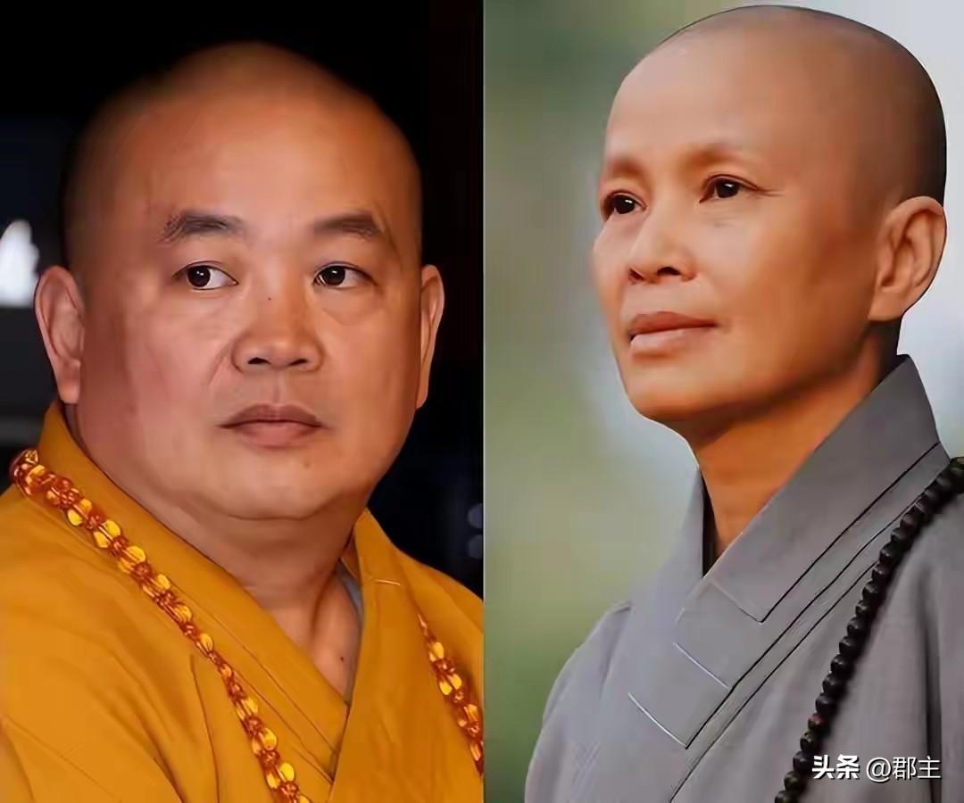 一个释永信和尚，一个证严法师，同为出家人，但是做的事情却有天壤之别。

释永信：