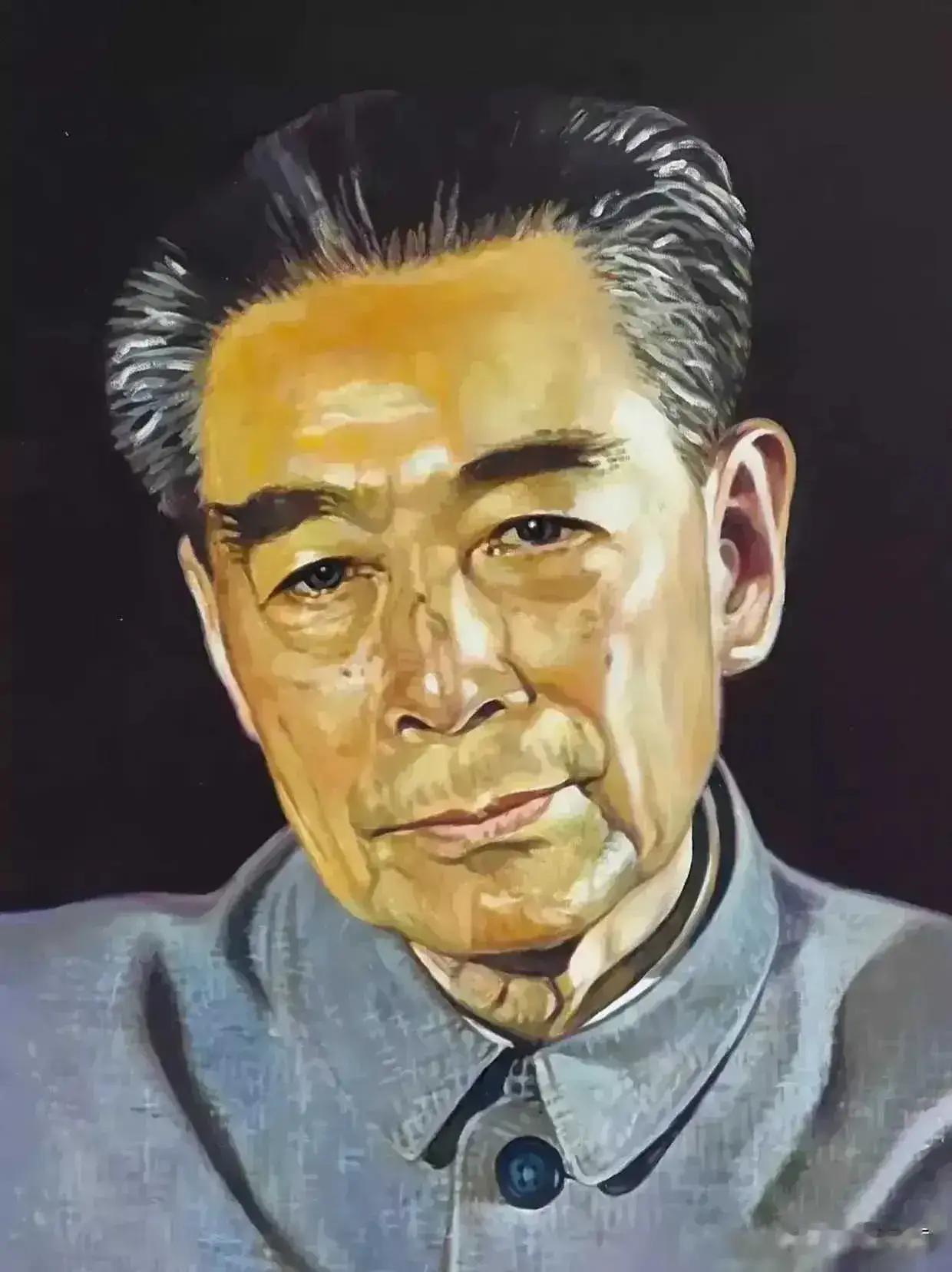 鞠躬尽瘁，人民公仆。周总理一言一行，让人肃然起敬。
19​60年，广州的一天，己