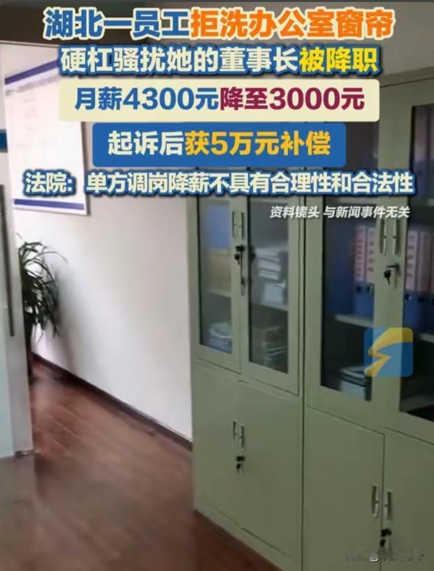 办公室副主任突然变打字员？真相竟是董事长“色胆包天”，法院判了！

湖北大冶，女