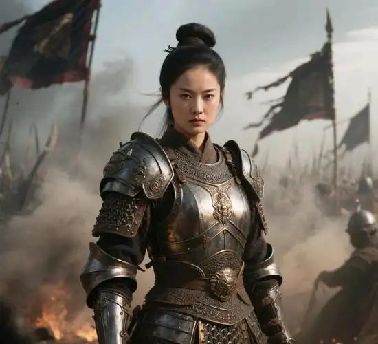 有人问，为什么女将军人设总是火不起来。
 
历史上那位正儿八经被封过将军的女性叫