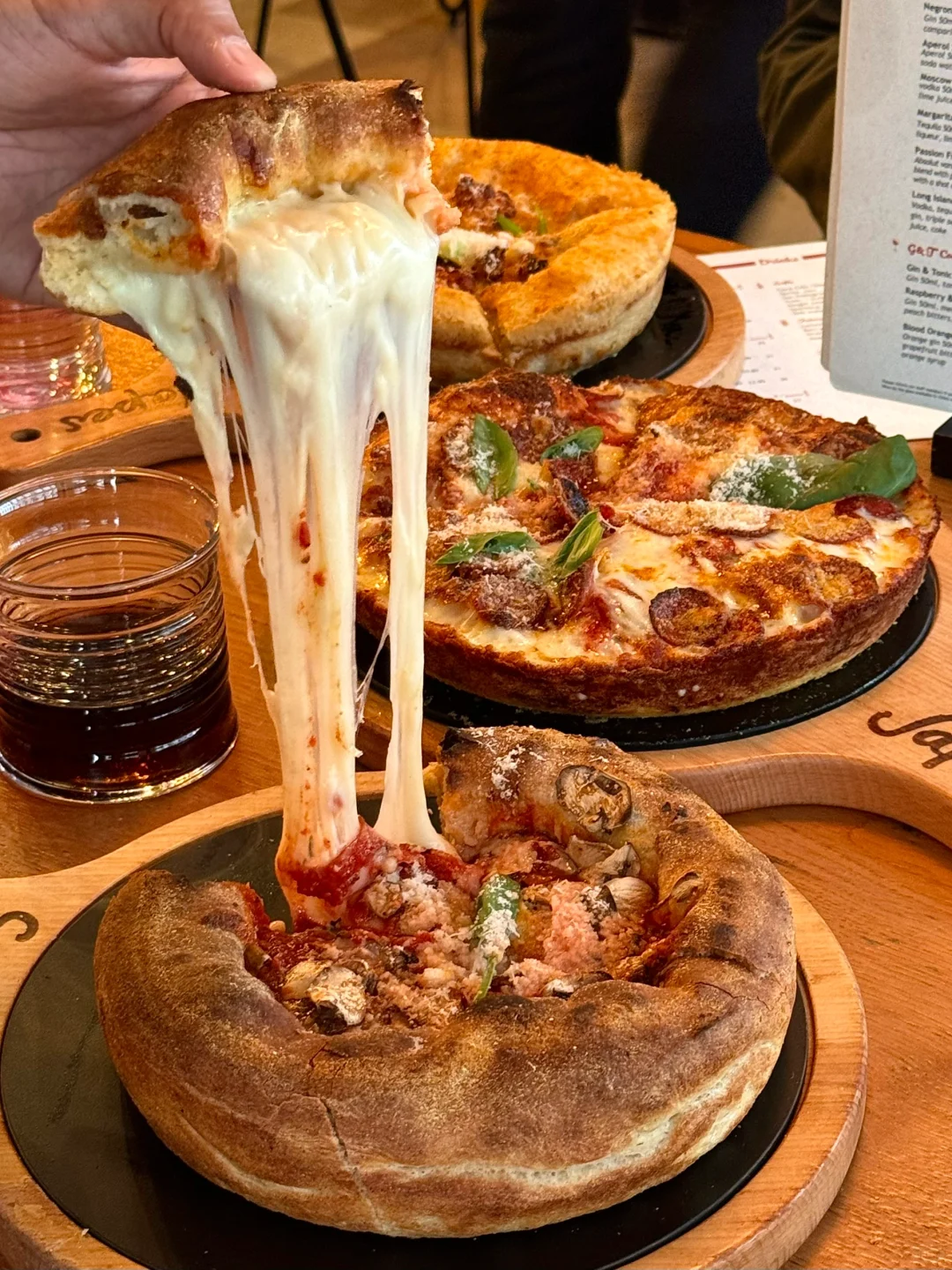 🇬🇧在伦敦！芝士控必冲的深盘pizza🍕！！