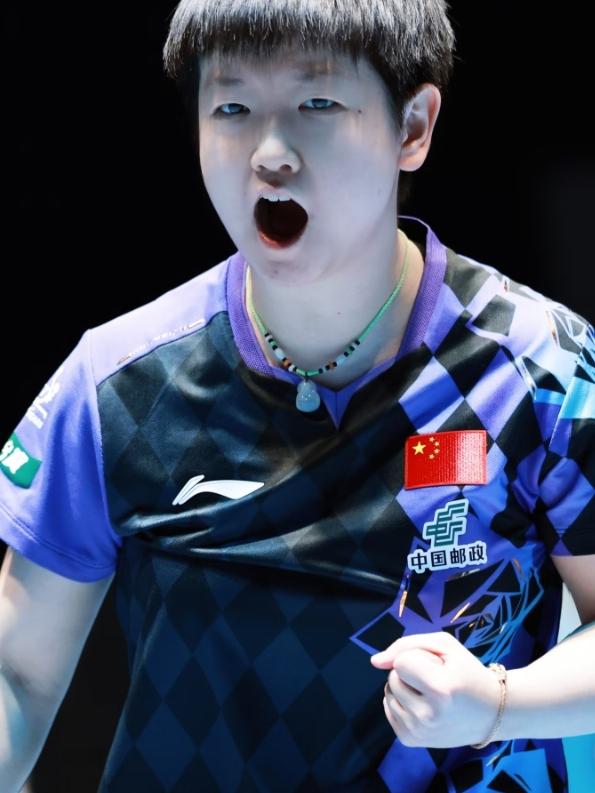 孙颖莎,未来能否成为女乒一姐?孙颖莎早已坐稳现役女乒第一人，未来稳稳接班成为当之