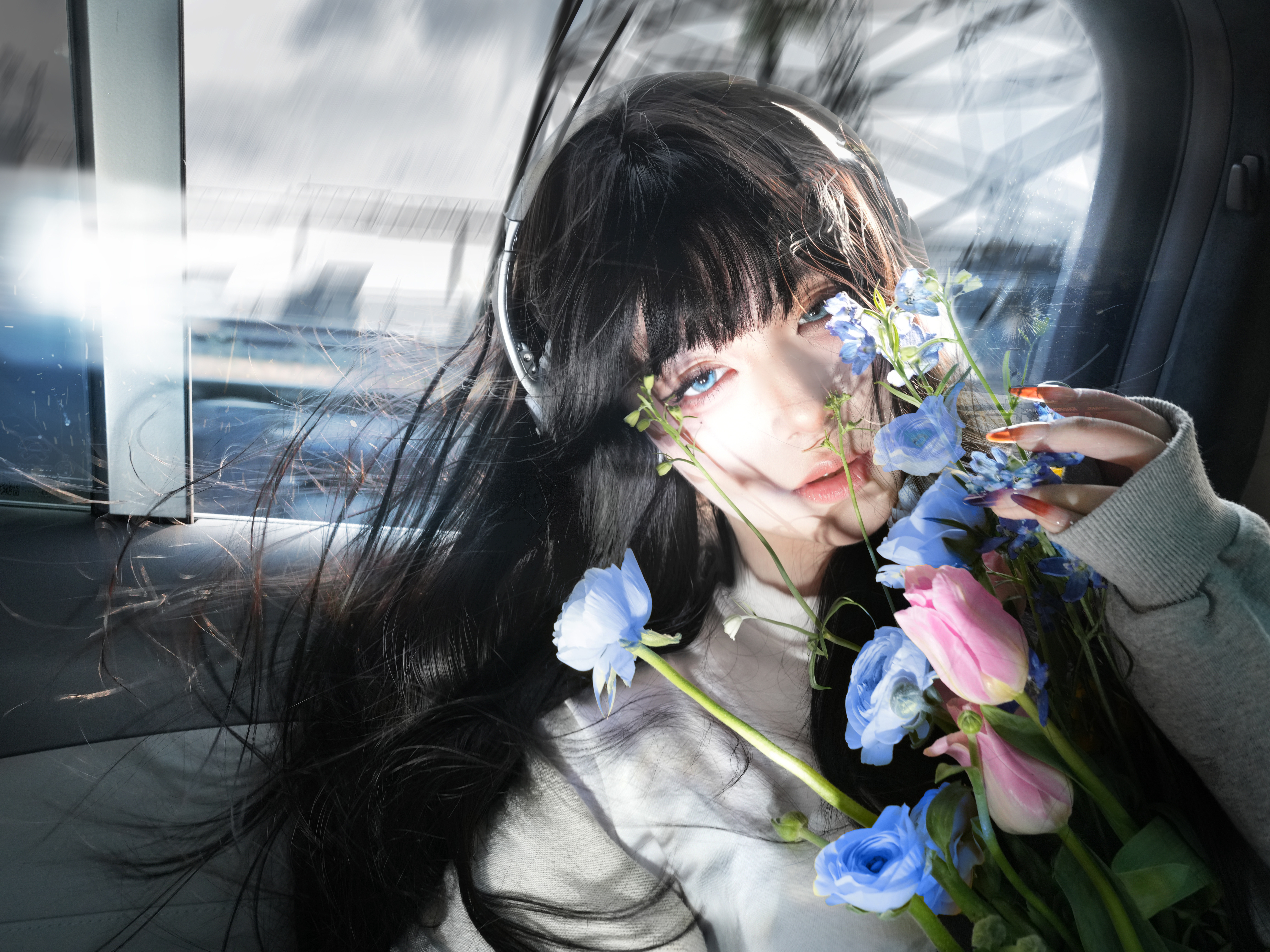 “在晴天里一路向北会有花海吗？”出镜 BliNdd 