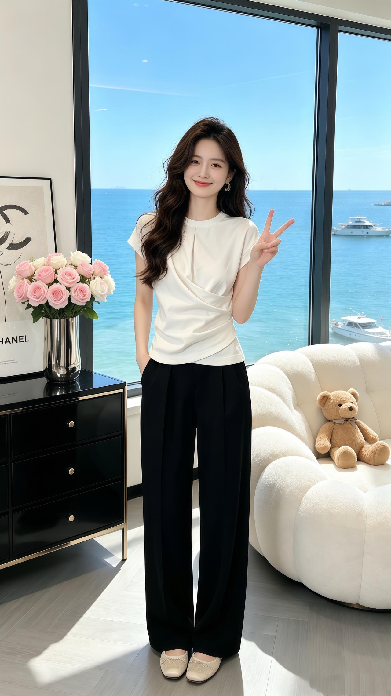 夏季新款 洋气上档次 谁穿谁好看 面料柔软舒适