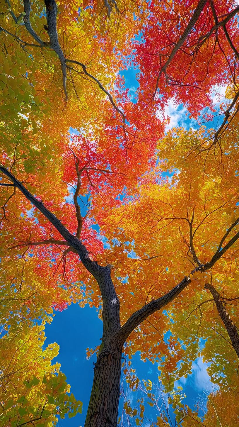 如果浪漫有颜色的话…大概就是此刻脚下这片斑驳陆离的光影交响曲模样吧 可以分享一张