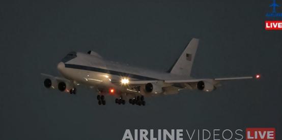 美军“末日飞机”罕见现身洛杉矶机场引猜测，五角大楼证实：赫格塞思当时在机上
 