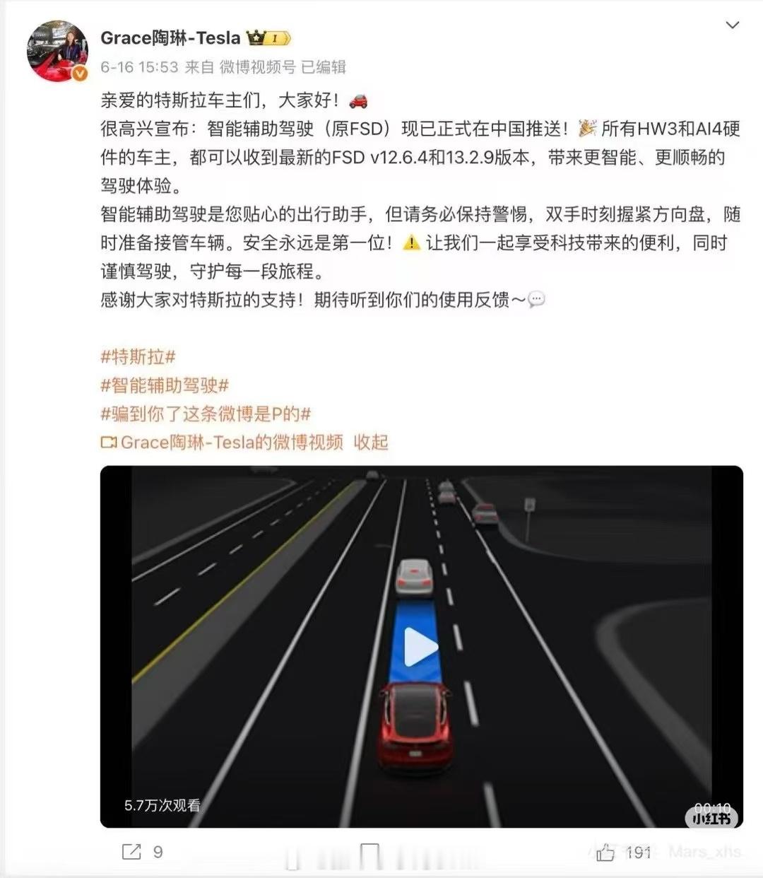 特斯拉FSD终于要来了？什么？你说是P的？[允悲]特斯拉 ​​​