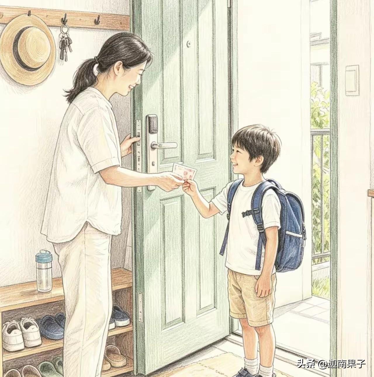一位心理学家说：
"父母给钱的方式，决定孩子一生的底气。"

这句话，把很多父母