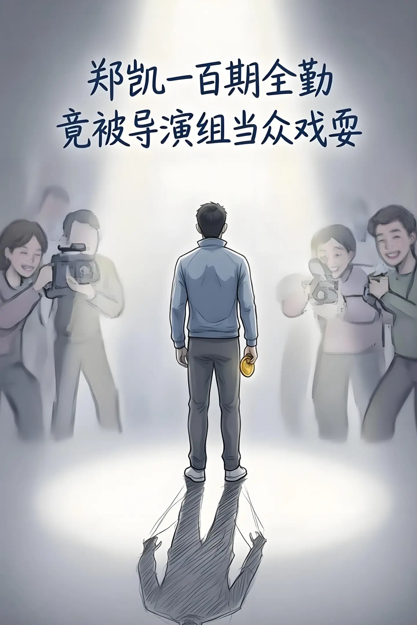 郑恺一百期全勤竟被导演组当众戏耍。