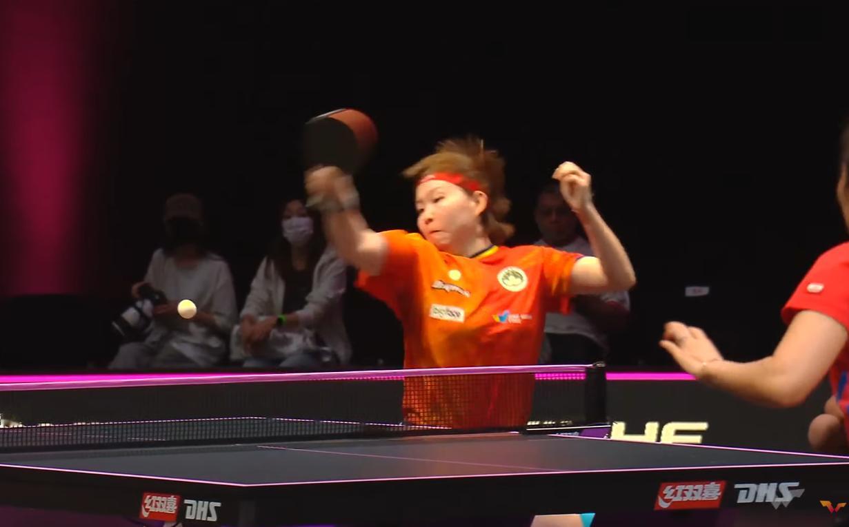 陈振江太牛了，对韩莹布置的战术顶级，
今天面对韩莹，
朱雨玲打的明显更高级，
