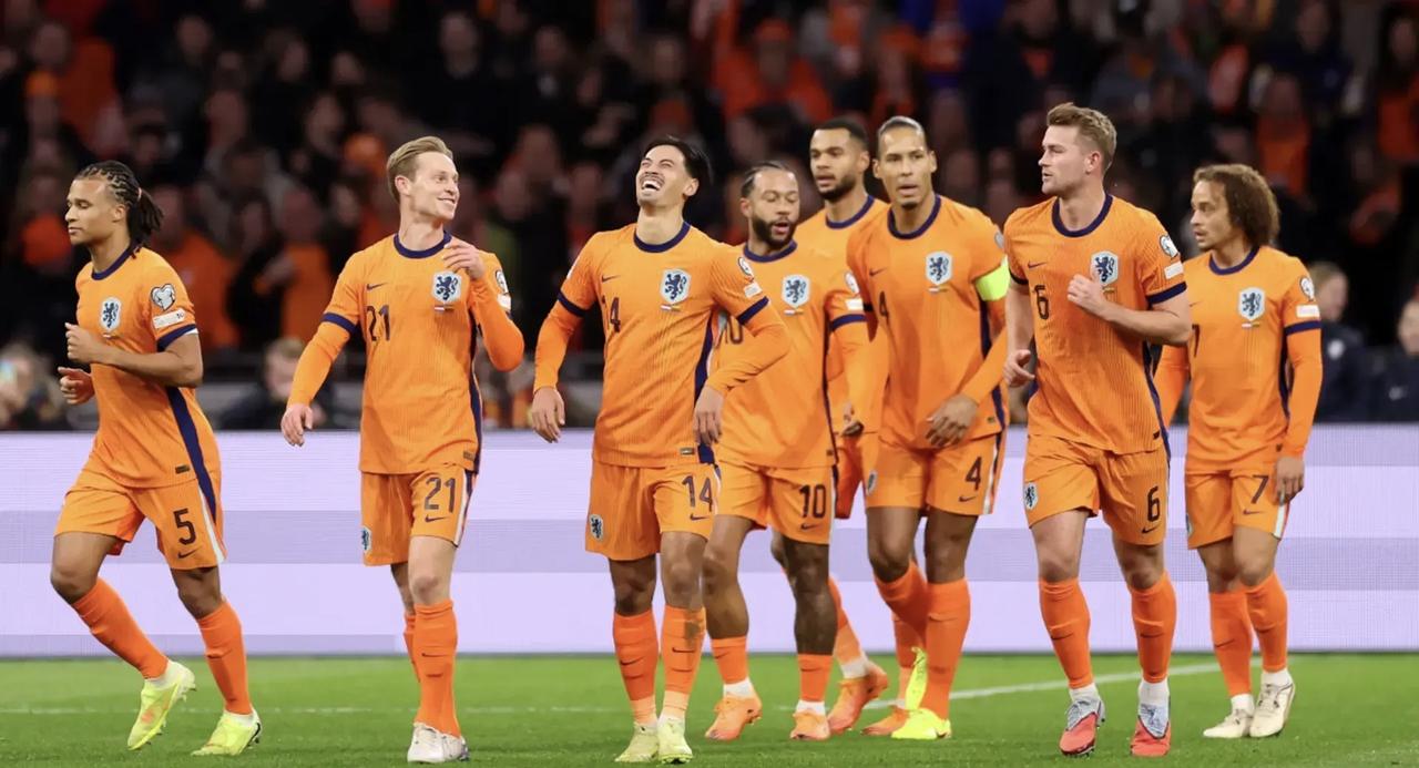世预赛欧洲区G组末轮:荷兰🇳🇱4比0大胜立陶🇱🇹宛，晋级2026美加墨世
