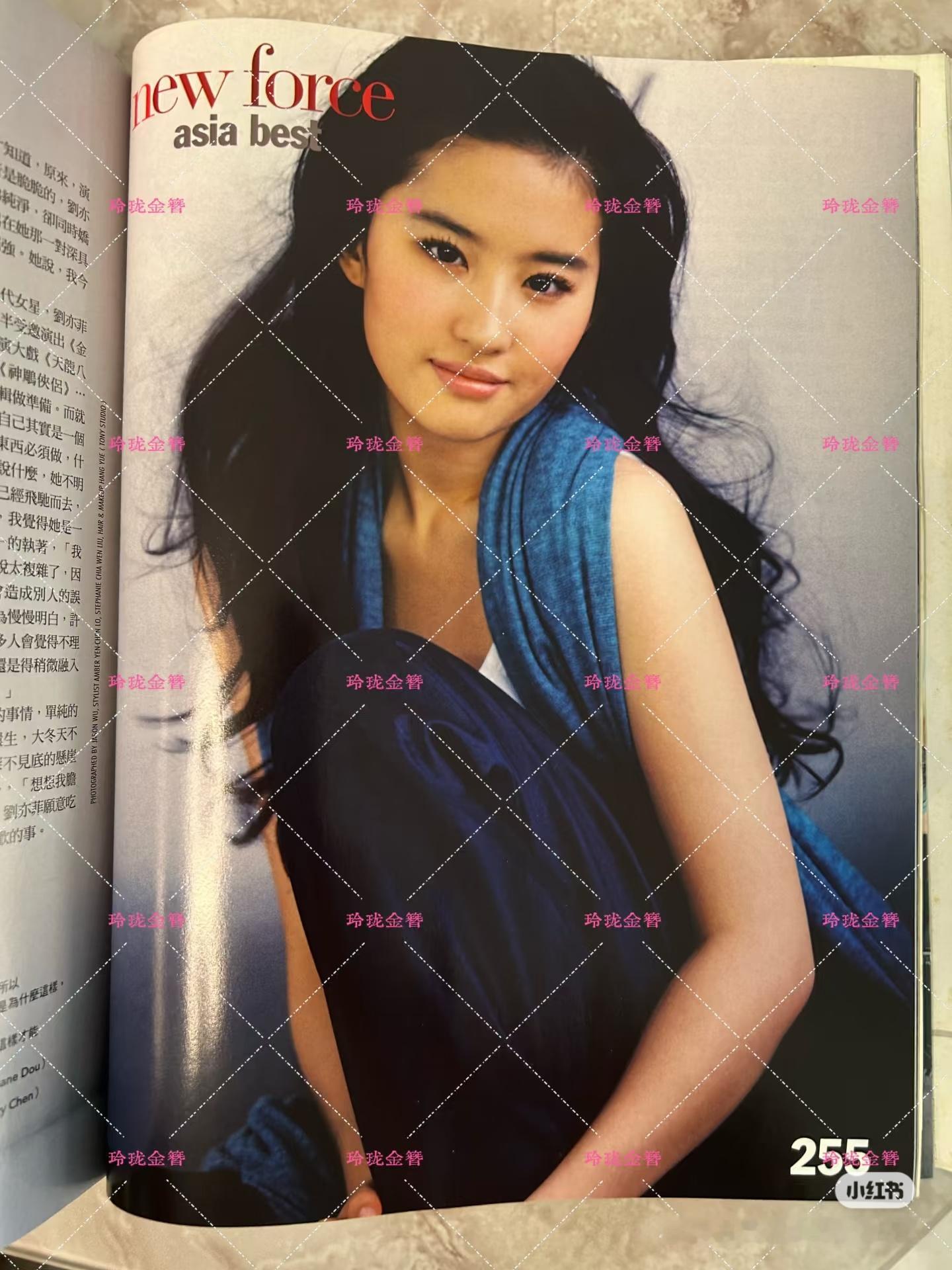 2005年台湾VOGUE九月策划了亚洲新生代艺人合集，那时候神雕未播，正好是VC