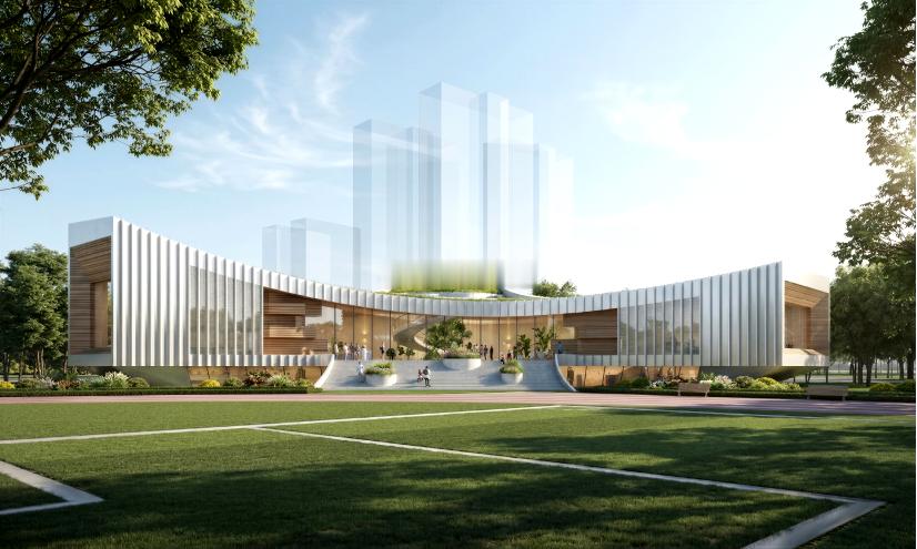 厦门城建 湖里体育公园（安踏）一些新的效果。网页链接 网页链接 网页链接