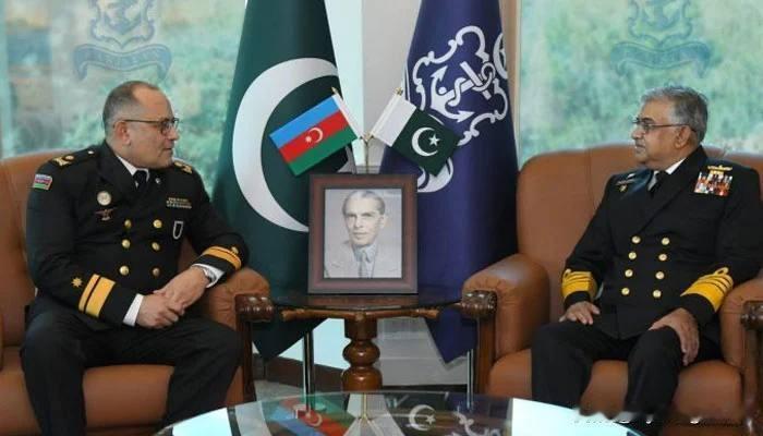 🇦🇿🇵🇰2026年2月3日，阿塞拜疆海军总司令沙欣·马梅多夫少将抵达伊斯