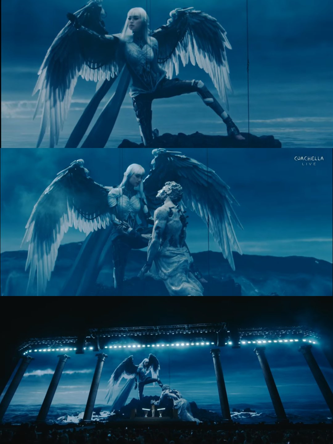 Lisa天使降临   这段真的人类救世主既视感~~ 