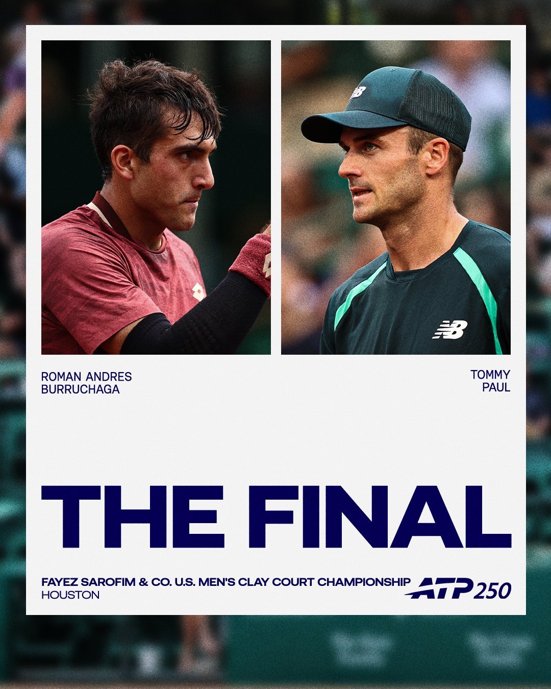 ATP250休斯顿红土赛，阿根廷人布鲁查加6-1/6-1双油条血洗同胞蒂兰特，首