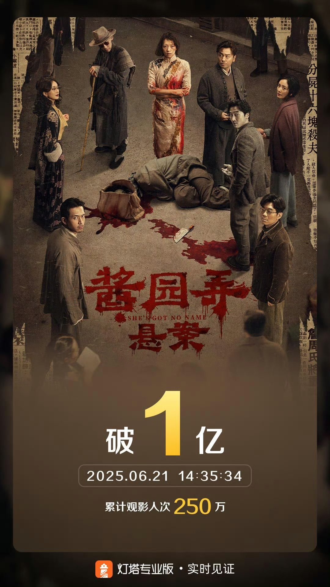 酱园弄票房破1亿酱园弄票房破亿 酱园弄票房破亿 ​​​