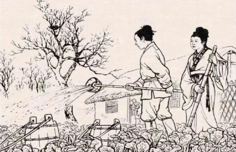 古时，一男子在清理池塘时发现一只大乌龟，他的妻子见状打算把它煮了加餐，男子见乌龟