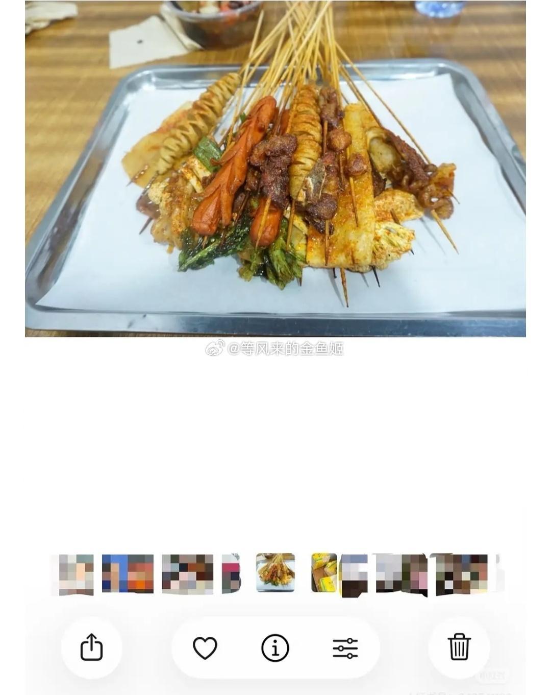 网友说王鹤棣家炸串店卫生差好不好吃是一回事，但这纸巾太吓人了。