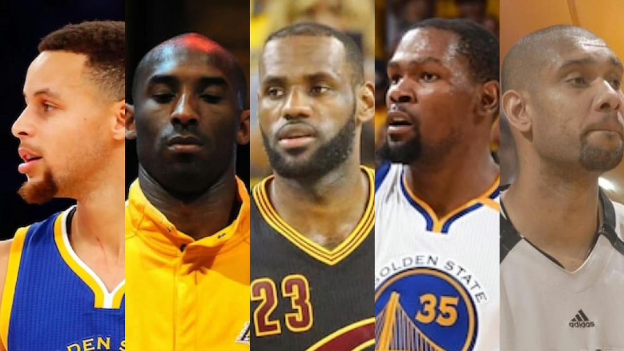 美媒《露天看台》评选本世纪最佳阵容：
一阵：库里，科比，詹姆斯，杜兰特，邓肯
二