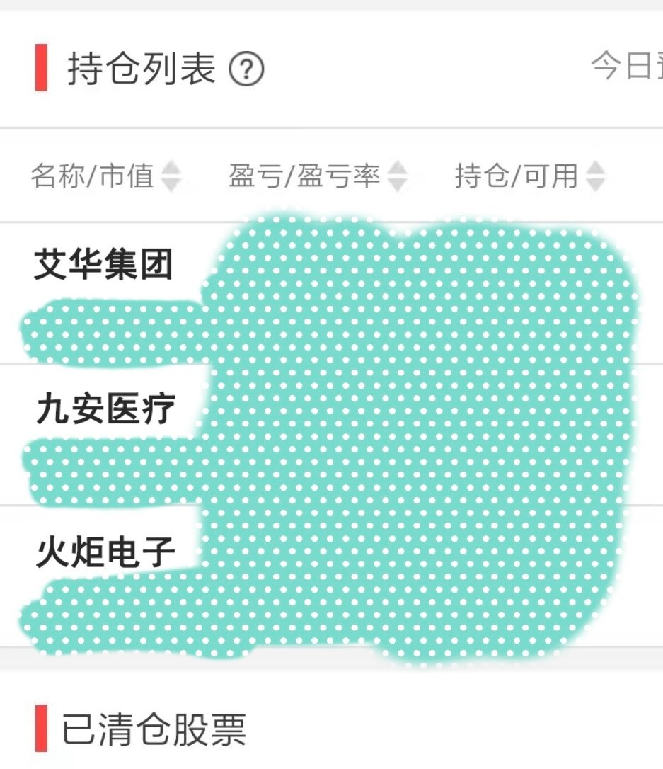 开仓艾华集团，九安医疗，火炬电子 