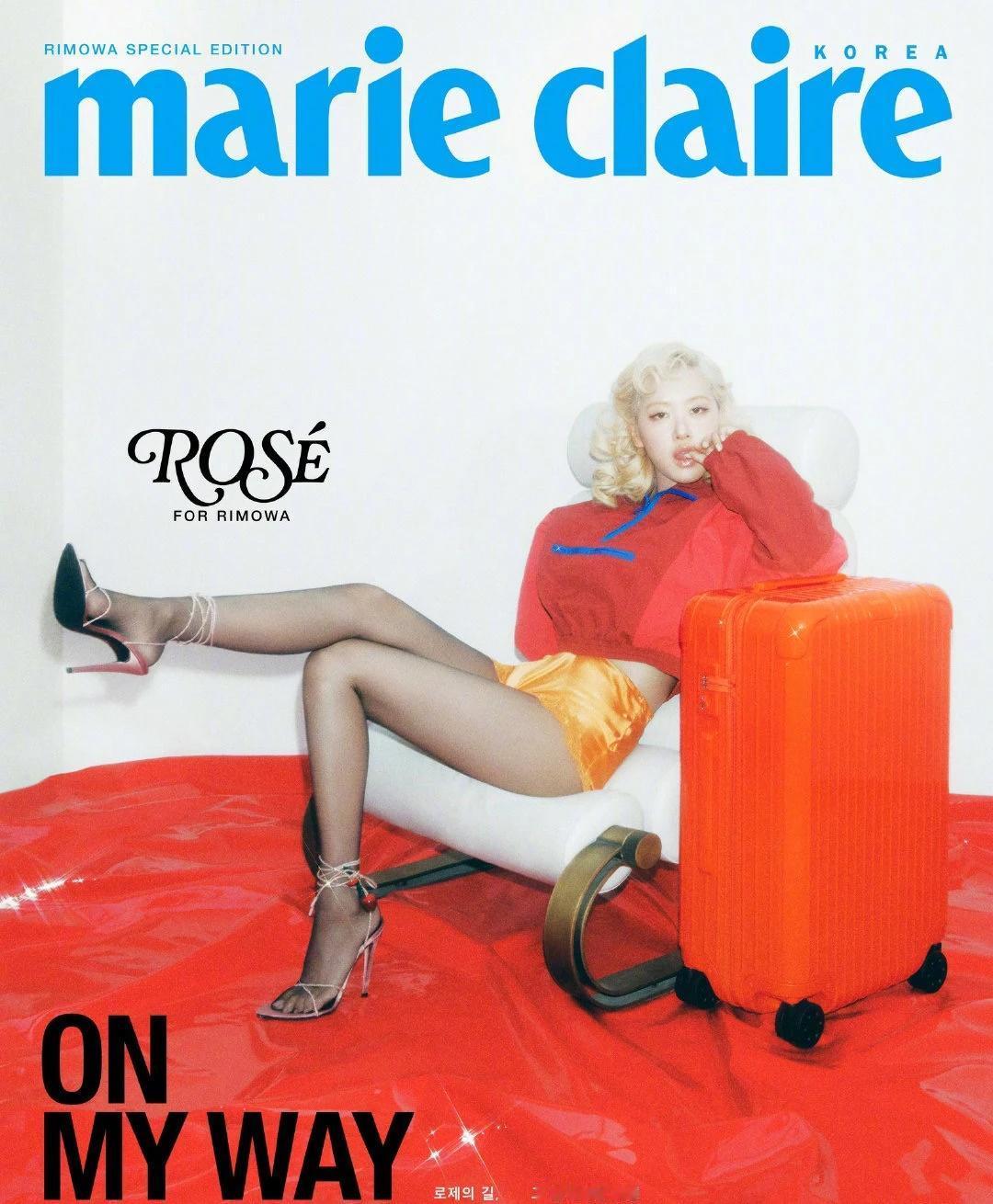 ROSÉ 朴彩英  Marie Claire Korea 四月特刊
时尚杂志 韩