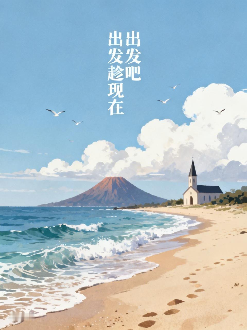 涠洲岛挺好玩的！它是中国最年轻的火山岛之一，有珊瑚礁、火山地貌，还有百年天主教堂