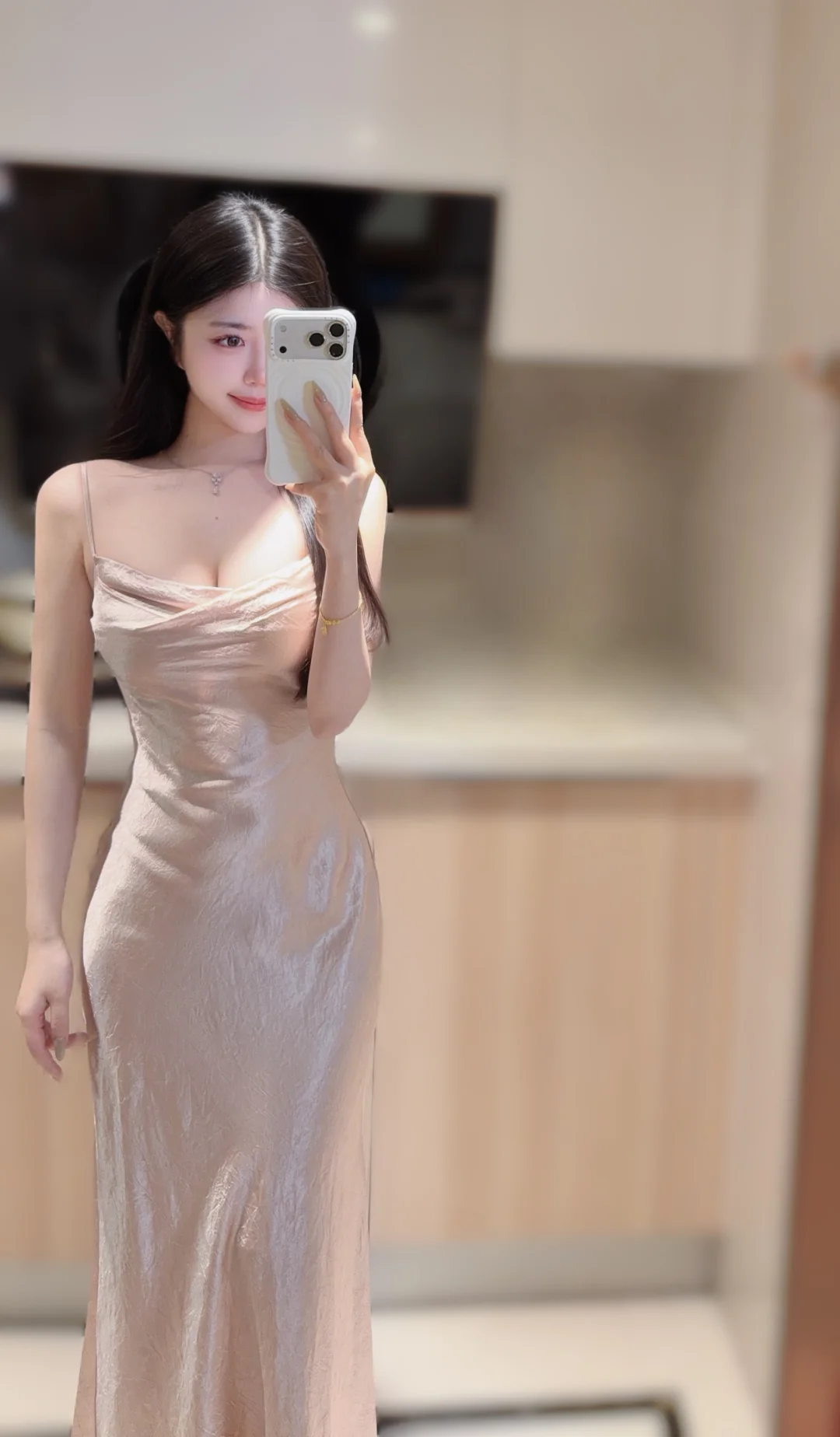 缎面裙只有0次和无数次