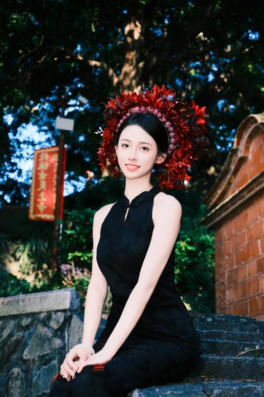 温柔旗袍拍照