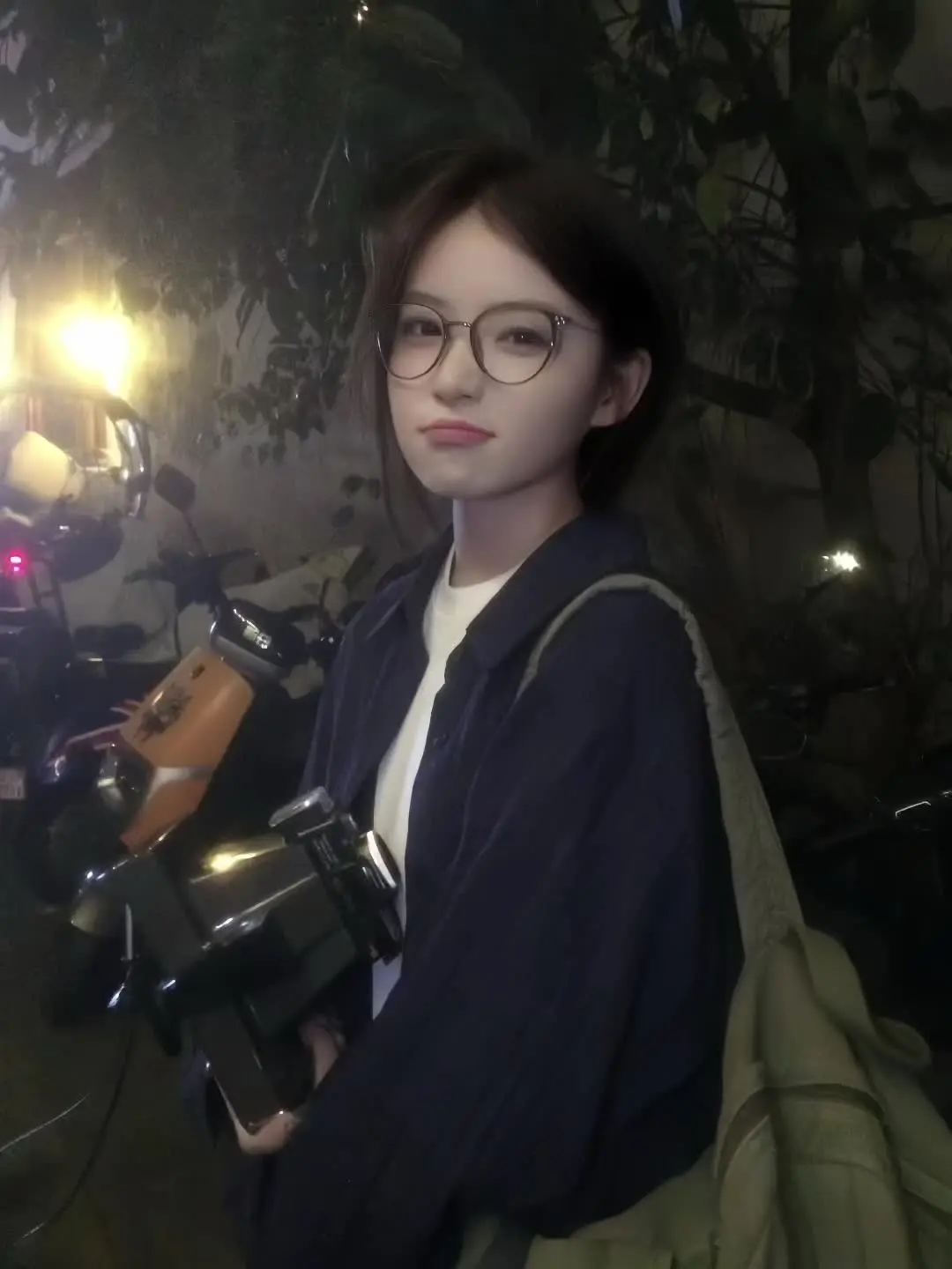 我看着你背影 想开口