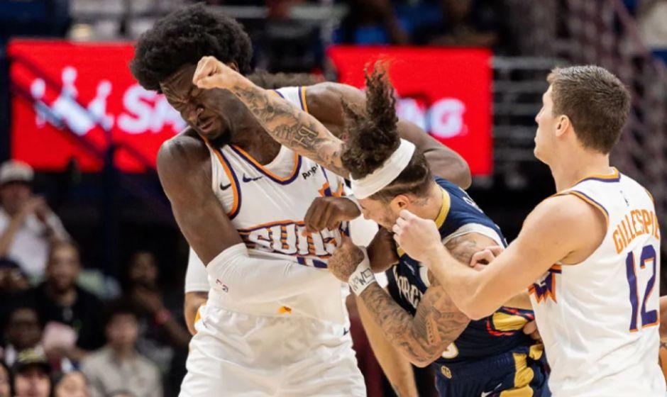 阿尔瓦拉多禁赛两场，马威禁赛一场

老六挨揍禁赛还多一场，其实也算是大快人心
