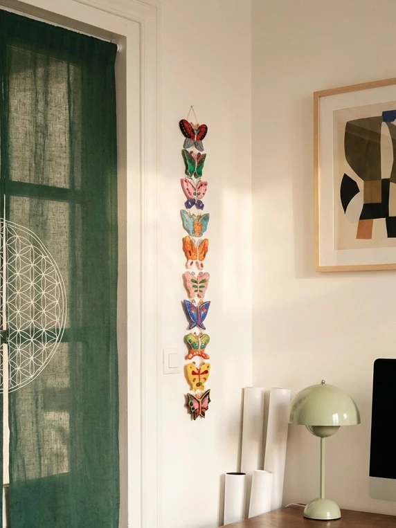 把春日蝴蝶挂在家🦋既浪漫又有活力